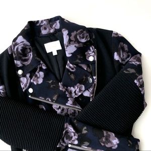 Aritzia Wilfred floral montesson jacket
